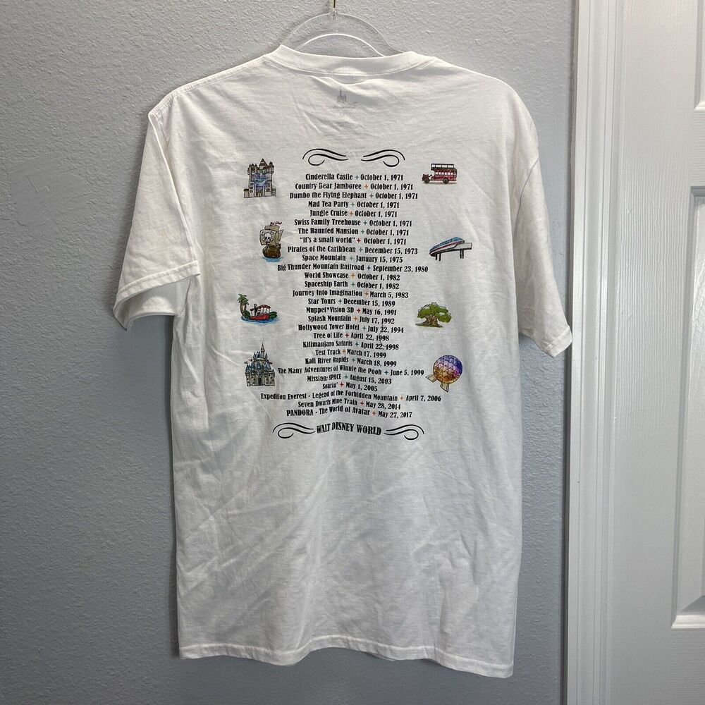Walt Disney World Concert Tour Shirt Mens Unisex Medium - Picture 7 of 13